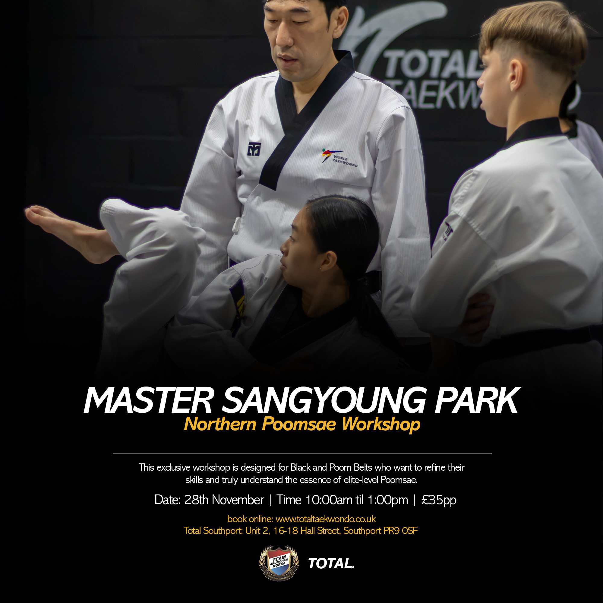 Master Park Northern Poomsae Workshop